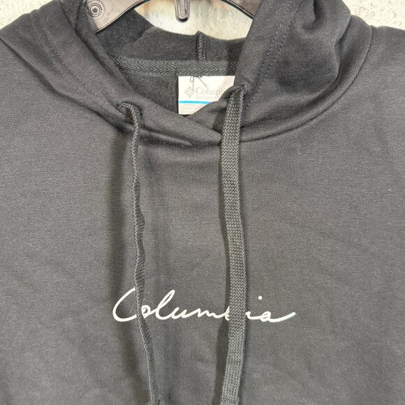 Columbia Women's Trek Graphic Treatment Fleece Hoodie - Black, Silver XS - Picture 2 of 8